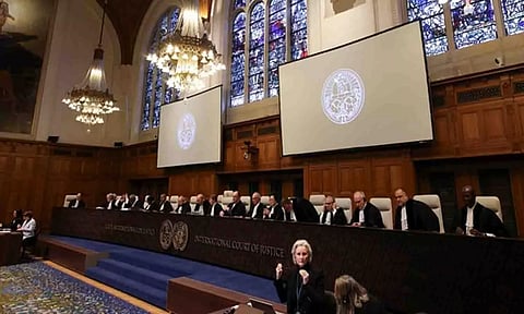 Judges at ICJ (Reuters)