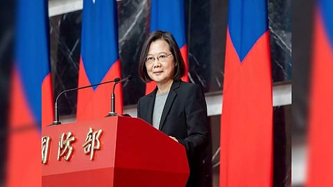 Taiwan President Tsai Ing-wen (ANI)