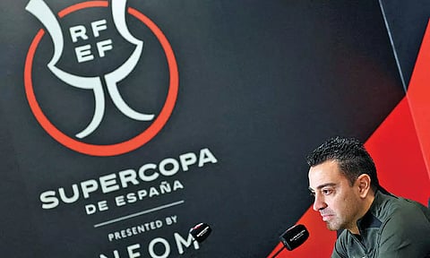 Xavi disputes drop in form ahead of Madrid clash