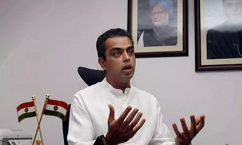 Former Union Minister Milind Deora (PTI)