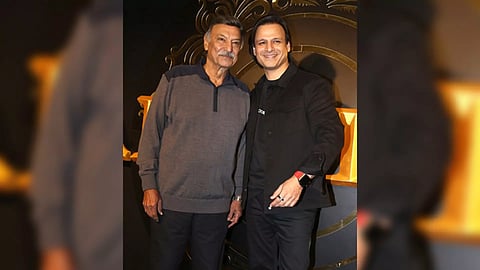 Vivek and Suresh Oberoi (PTI)