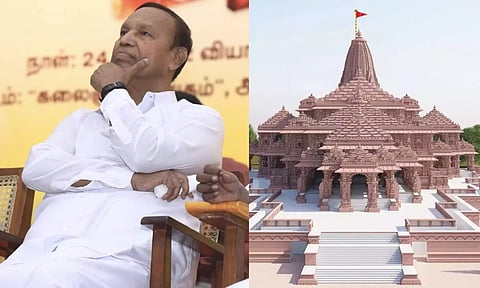 TR Baalu, Ram temple in Ayodhya 