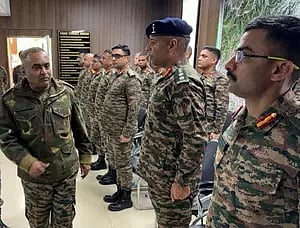 Indian Army chief, Gen Manoj Pande 