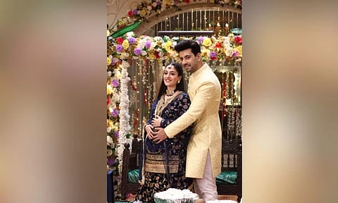 Aditi Sharma: It's very challenging to shoot with a prosthetic baby bump