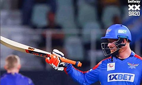 DSG wicketkeeper-batter Heinrich Klaasen (X)