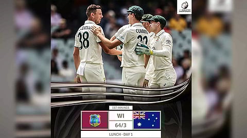 Australia vs West Indies (ICC Twitter)