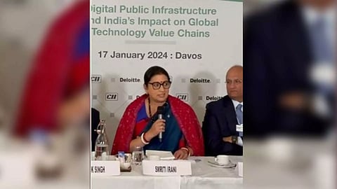 Minister of Women and Child Development Smriti Z Irani (Photo-CII/X)