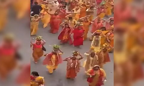 Old video shared as that of Nepalese at Ayodhya