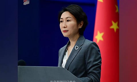 Chinese Foreign Ministry spokesperson Mao Ning