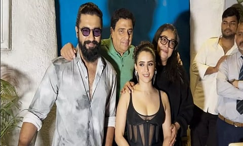 Vicky Kaushal, Sanya Malhotra, Meghna Gulzar, Ronnie Screwvala