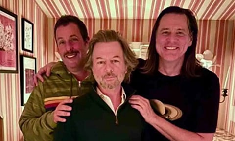 Jim Carrey, Adam Sandler, David Spade (X)