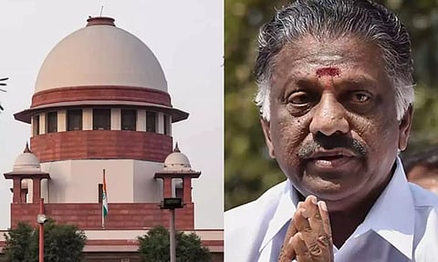 Supreme Court of India; O Panneerselvam (File)