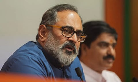 Union minister Rajeev Chandrasekhar (PTI)