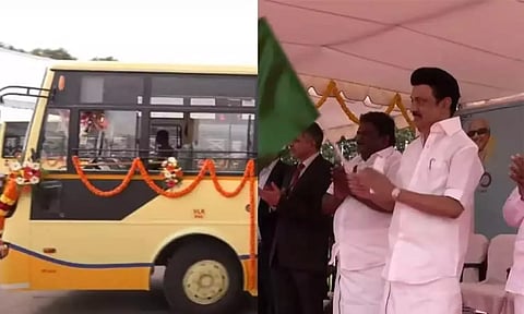 Chief Minister MK Stalin (Right)