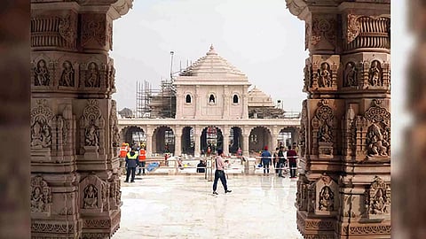 A view of Ram Temple (ANI)
