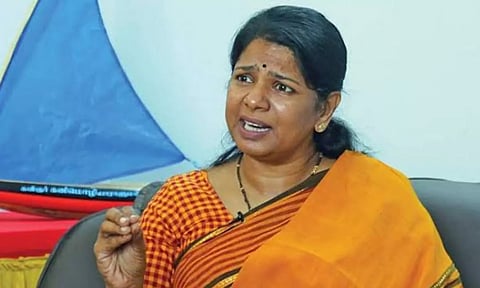 DMK deputy general secretary Kanimozhi
