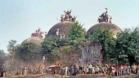 BJP has flagged a video of the 1990 Ayodhya firing incident (Photo/IANS)