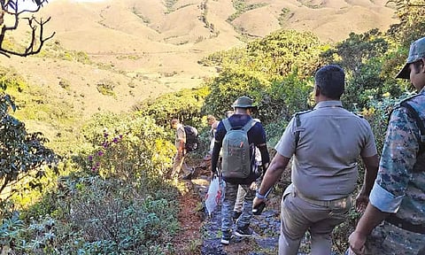 Forest department officials