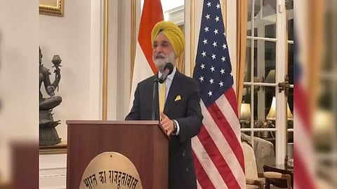 Outgoing Indian envoy to US, Taranjit Singh Sandhu (ANI)