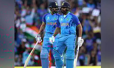 Virat Kohli and Rohit Sharma
