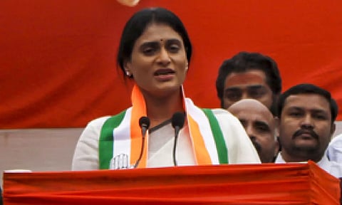 Andhra Pradesh Unit Congress chief YS Sharmila (IANS)
