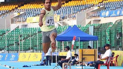 Long jumper Mohd Tauseef (IANS)