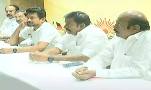 DMK Coordination Committee members. Maalaimalar