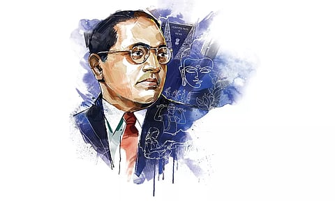 BR Ambedkar (Illustration: Saai)