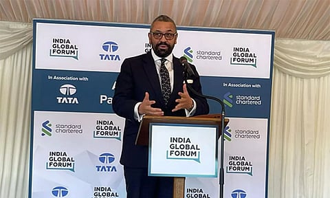British Home Secy Cleverly terms UK-India relationship a "force of good"