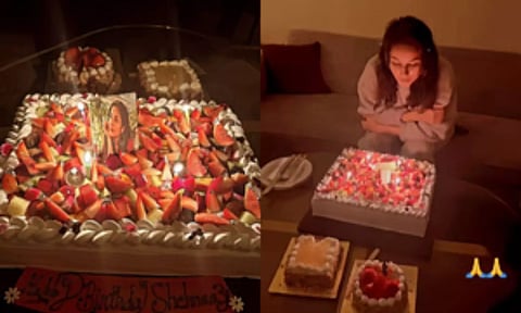 Shehnaaz Gill cuts three birthday cakes; receives love from Rhea Kapoor, Guru Randhawa