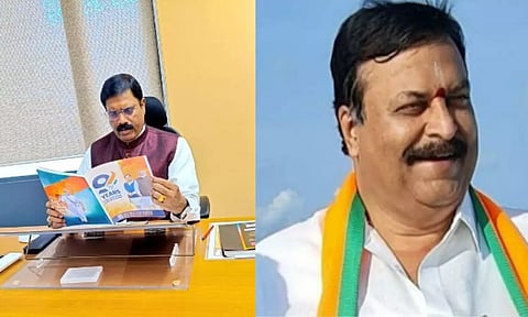 BJP national secretary Arvind Menon & BJP national co-incharge for TN, Ponguleti Sudhakar Reddy (Photo: X)