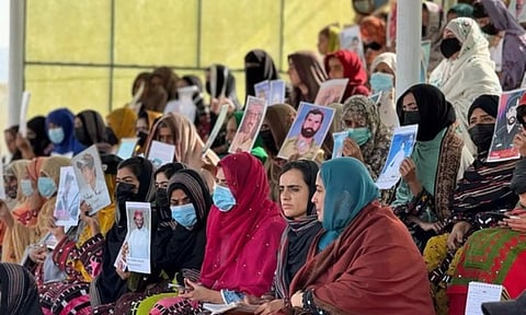 Baloch protest in Islamabad (ANI)