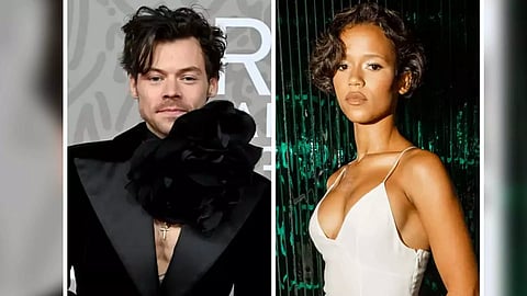  Singer-actor Harry Styles and Taylor Russell 