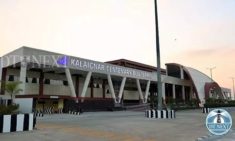 Kalaignar Centenary Bus Terminus (Photo: Manivasagan N)
