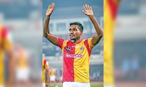 Nandhakumar helps East Bengal win a trophy after 12 years