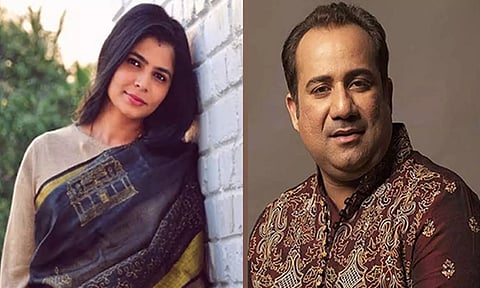 Chinmayi Sripaada and Rahat Fateh Ali Khan (X)