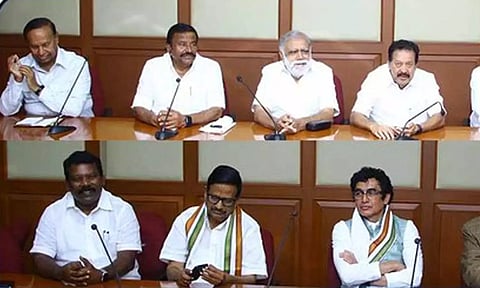 Congress and DMK leaders hold seat-sharing discussions. Maalaimalar