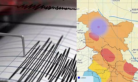 The depth of the quake was recorded at 5 km. (X/@NCS_Earthquake)
National Center for Seismology
@NCS_Earthquake@NCS_Earthquake
National Center for Seismology
@NCS_Earthquake