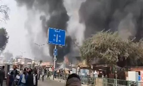 Visual from the spot. (ANI)