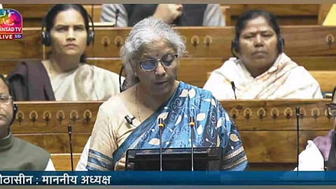 Union Finance Minister Nirmala Sitharaman (Photo/Sansad TV)