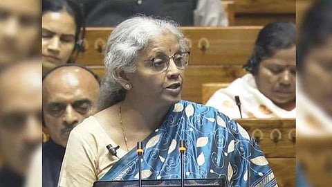 Union Finance Minister Nirmala Sitharaman (Photo/Sansad TV)