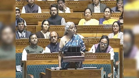 Union Finance Minister Nirmala Sitharaman (Photo/Sansad TV)