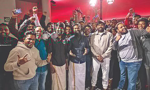 Team Viduthalai at the 53rd International Film Festival Rotterdam