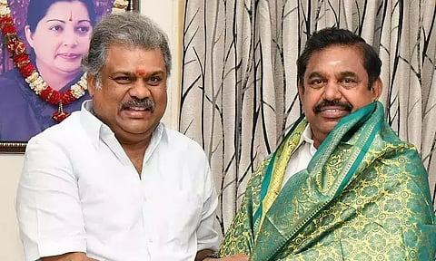 G K Vasan and Edappadi K Palaniswami