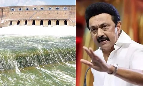 Mettur Dam; TN CM Stalin (File)