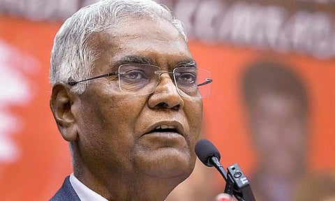 CPI General Secretary D Raja (PTI)