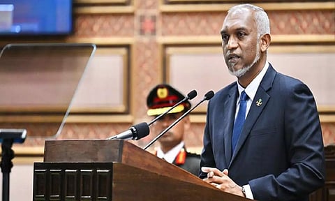 Maldives President Mohamed Muizzu (X/@presidencymv)