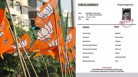 Representative image; Image tweeted by @BJP4TamilNadu