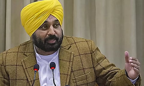 Punjab Chief Minister Bhagwant Mann (PTI)