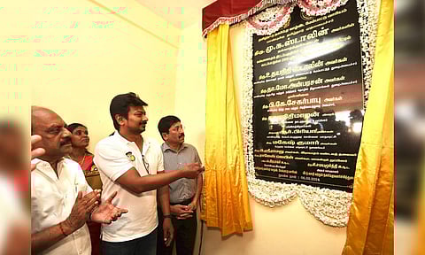 Tamil Nadu Minister Udhayanidhi Stalin inaugurated housing projects, costing a total of Rs 44.91 crore on Tuesday. (X/@Udhaystalin)